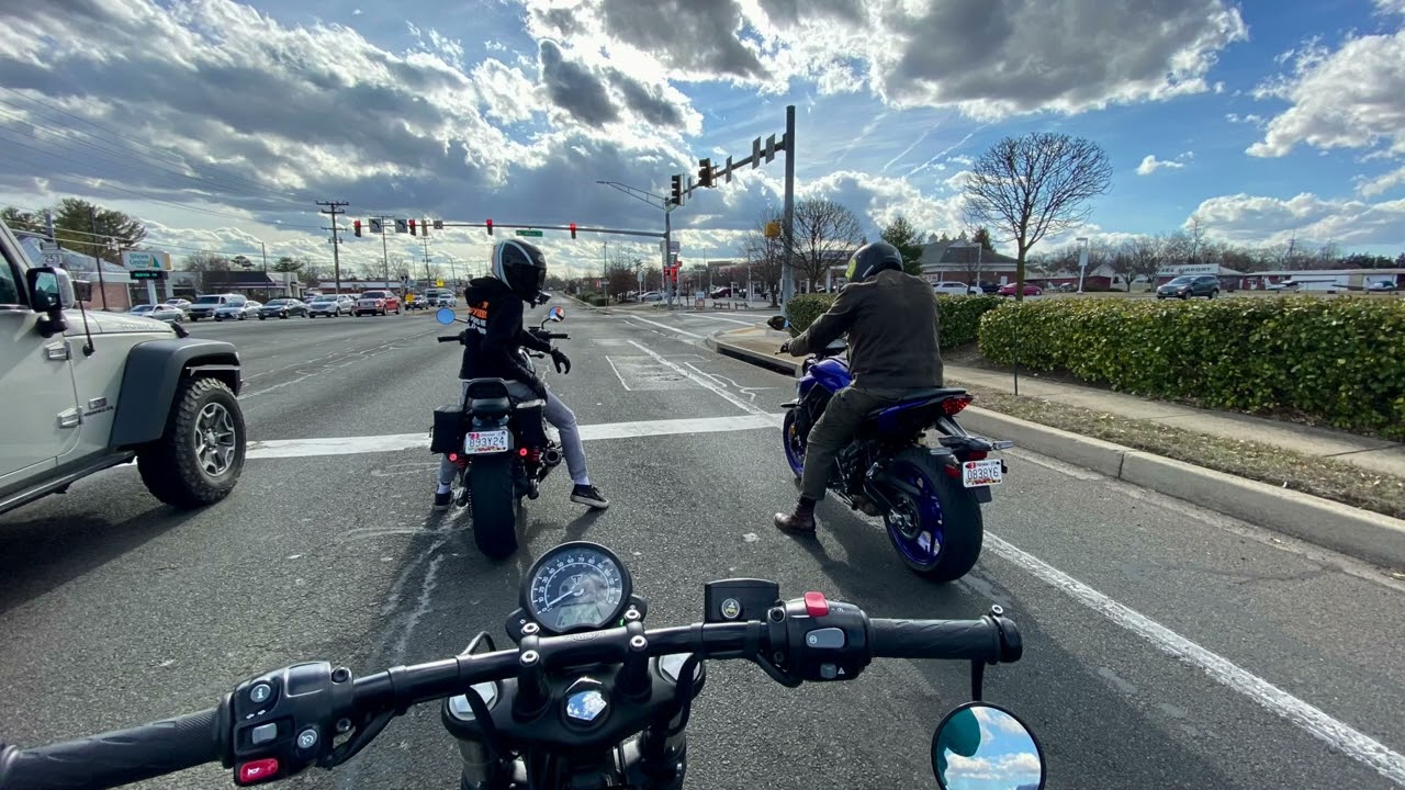 A day out with a Triumph Bobber, Rebel 1100 & Yamaha MT07