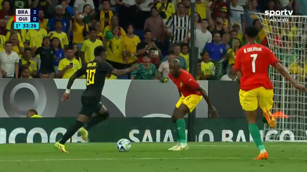 Vinicious Jr vs Guinea (17/06/2023) HD 720i