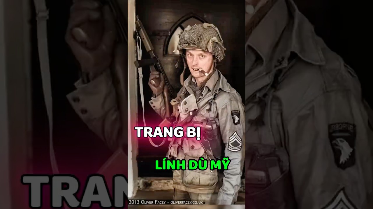 trang bị đến tận răng của lính dù mỹ
