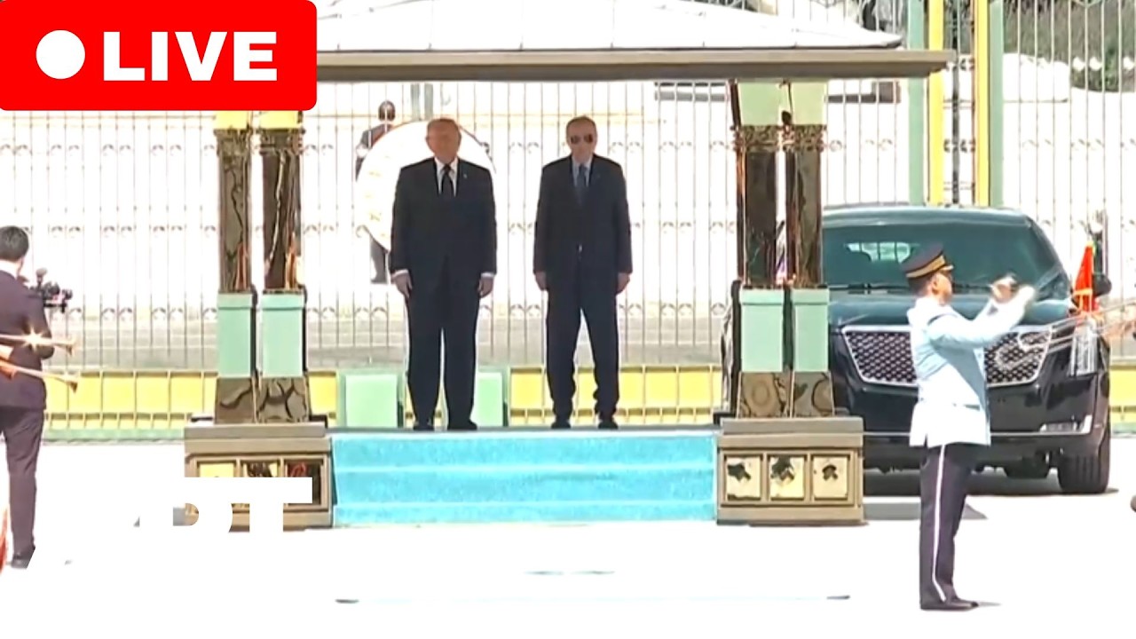 LIVE | Erdogan Welcomes Trump at Presidential Complex Ahead of NATO Summit | APT