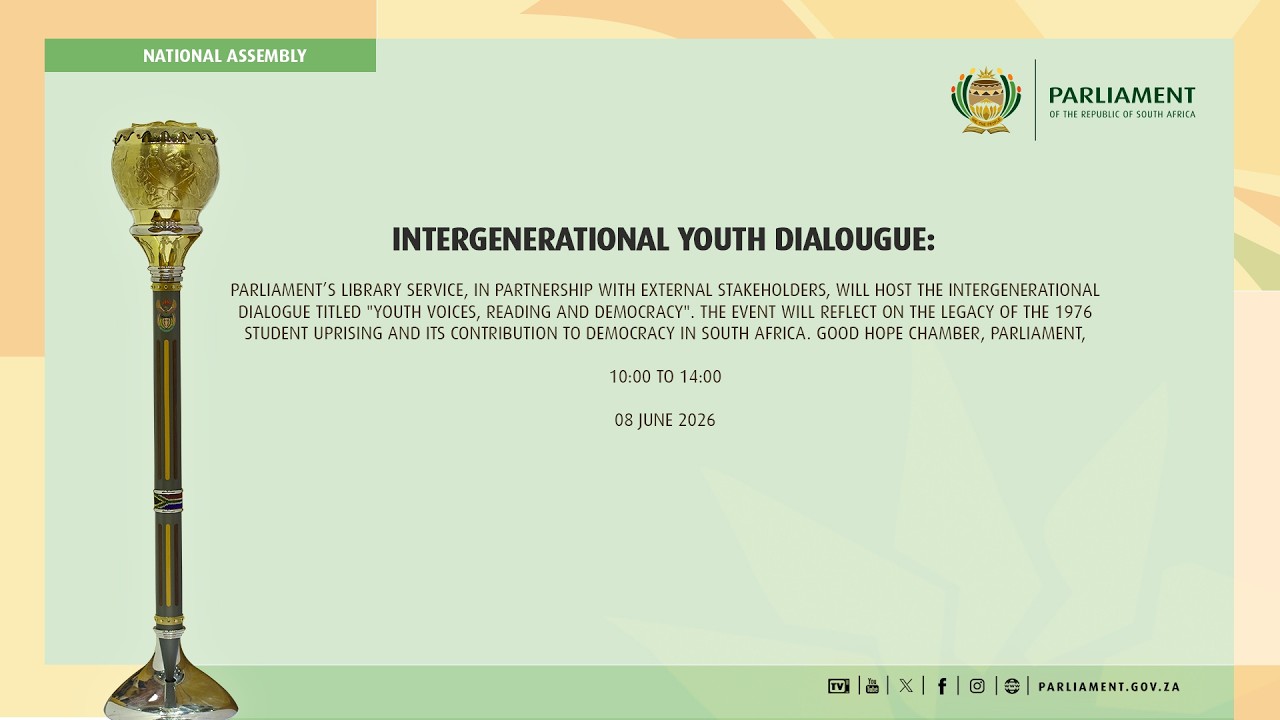 Intergenerational Youth Dialogue, 8 June 2026