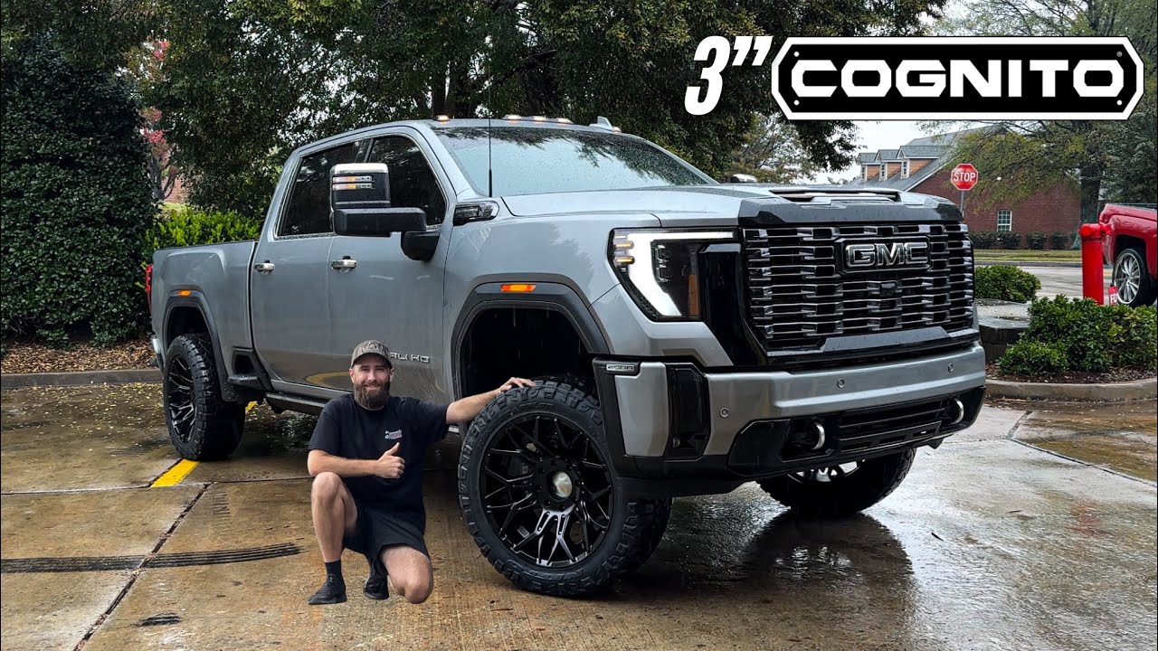 Стильная езда: GMC 2500 Denali Ultimate 2025 года получает обновление колес, шин и подвески!