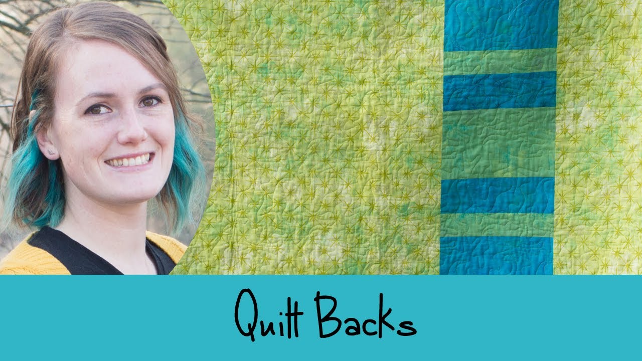National Quilting Month 2024 - Quilt Backs
