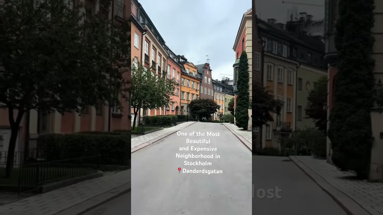 I Visited Stockholm&rsquo;s Most Beautiful and Expensive Neighborhood. #stockholm#stockholmcity#sweden