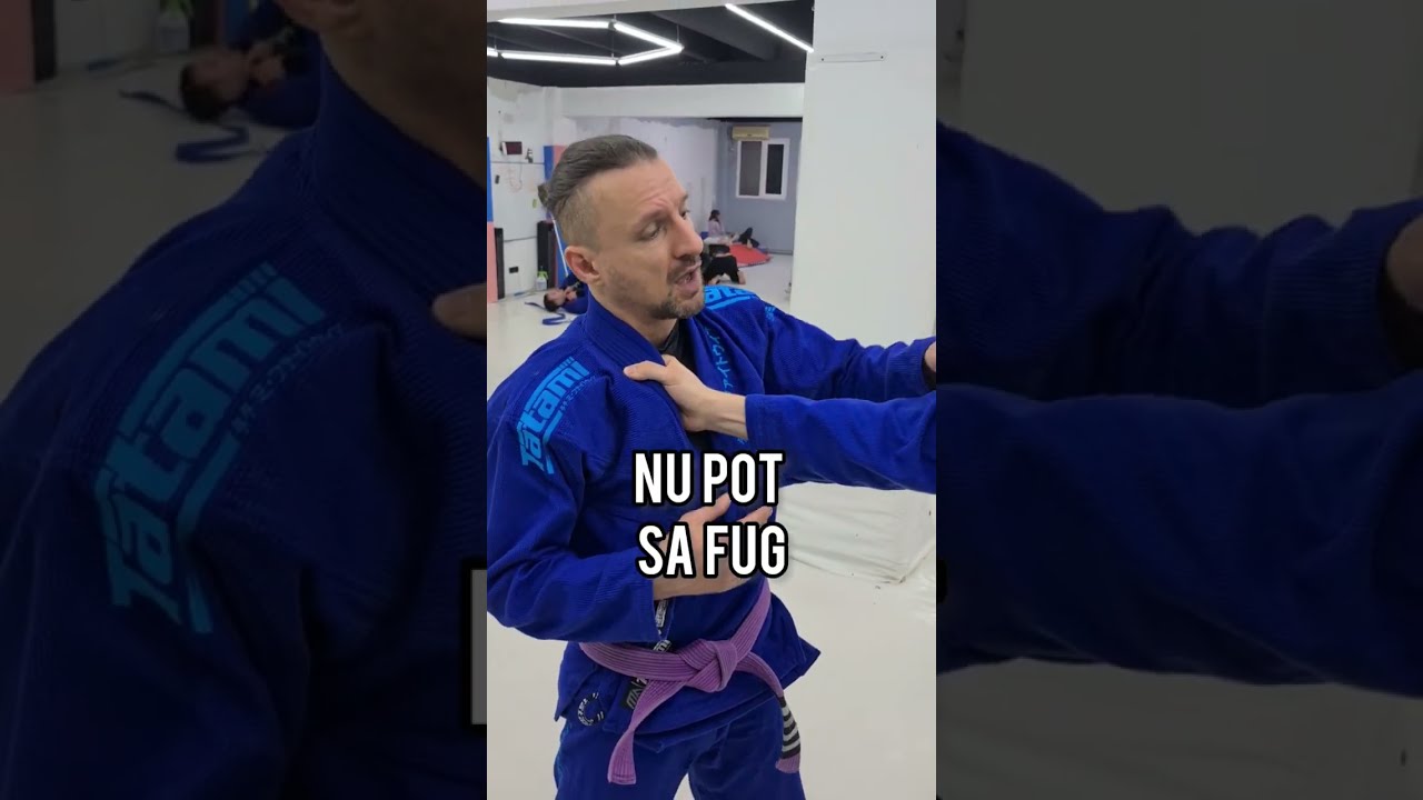 Cand cineva te prinde de guler, incearca sa faci asta... (Tehnici de Autoaparare)