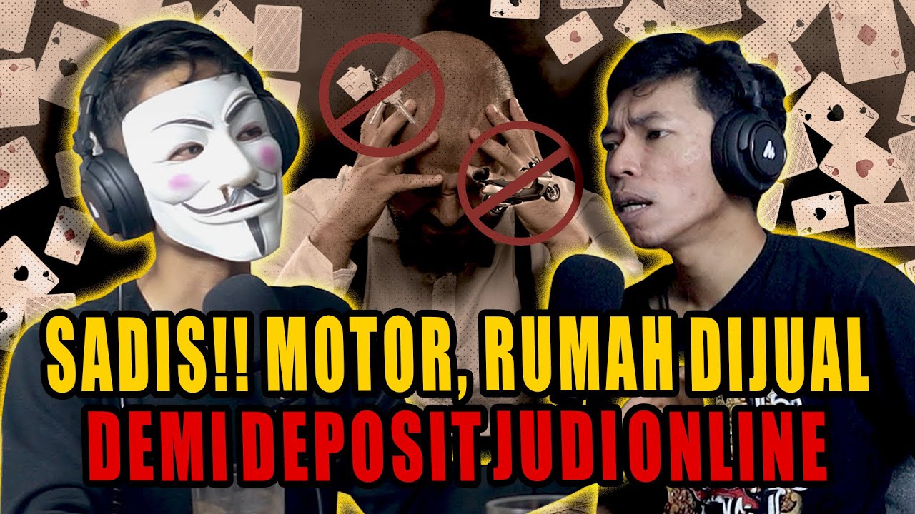 CERITANYA LEBIH SEREM DR CERITA HOROR!? AKIBAT KECANDUAN MAIN JUDI ONLINE SEMUA HARTA BENDA DI JUAL