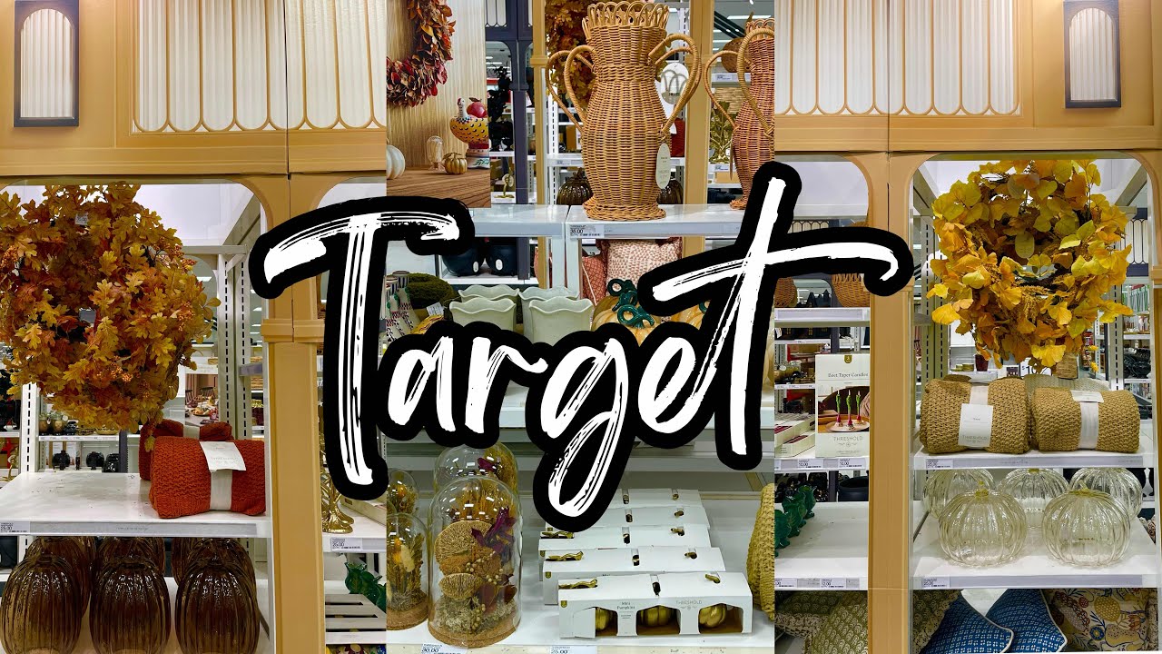 TARGET FALL HOME DECOR 2025 &bull; Shop With Me Store Walkthrough