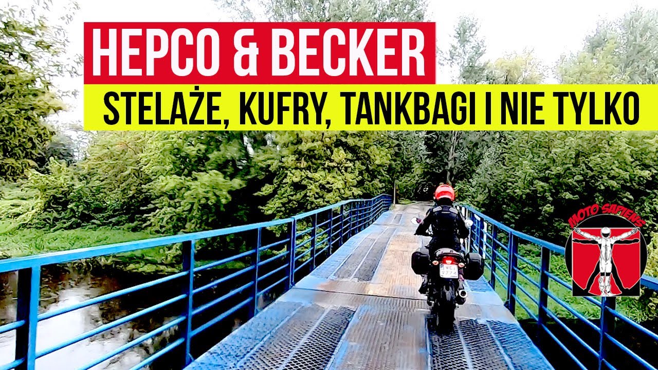 Kufry i stelaże do nietypowego motocykla - ubieramy Hypermotarda; praktyczny zestaw do Gladiusa
