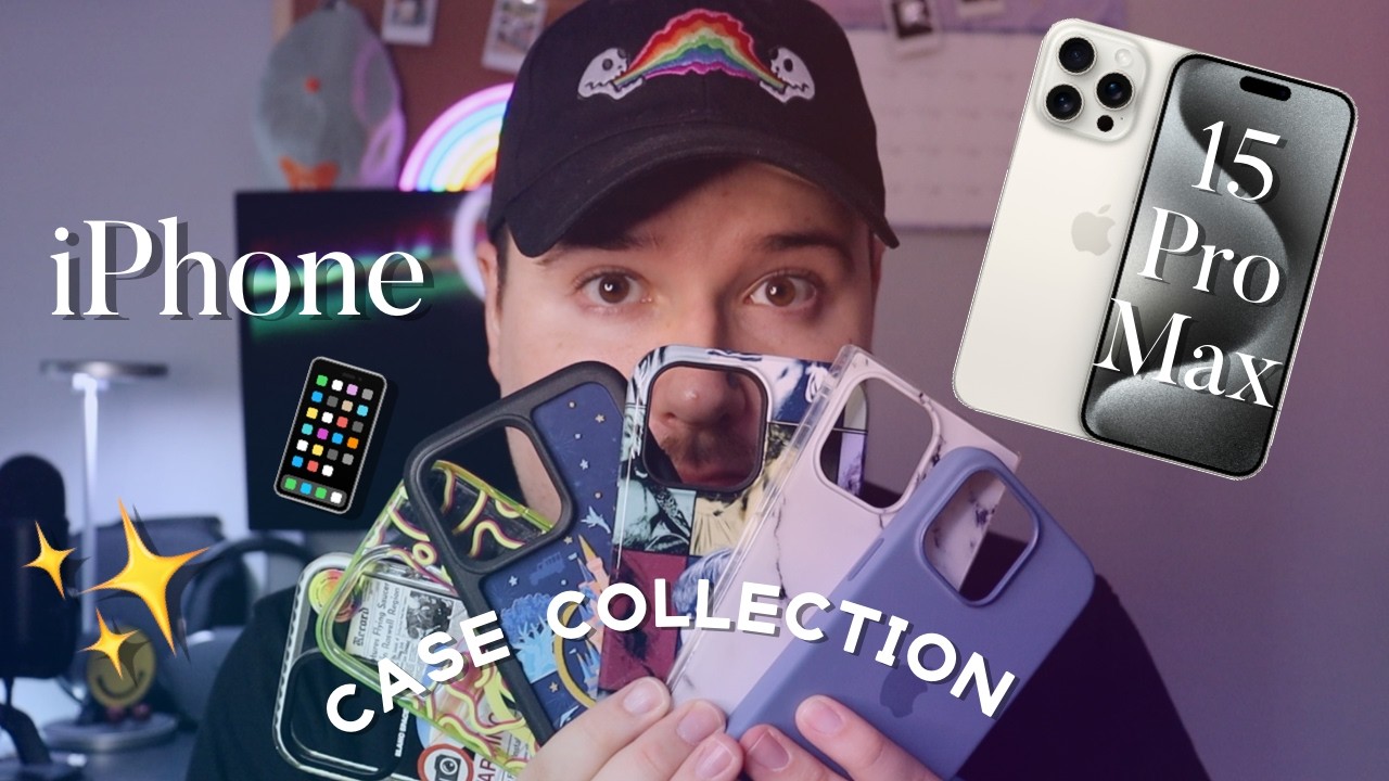iPhone 15 Pro Max Case Collection! (20+ ICONIC cases)