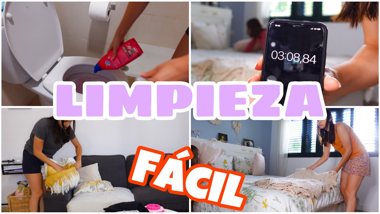 LIMPIEZA RAPIDA Y FACIL | LIMPIA TODA TU CASA SUPER RAPIDO