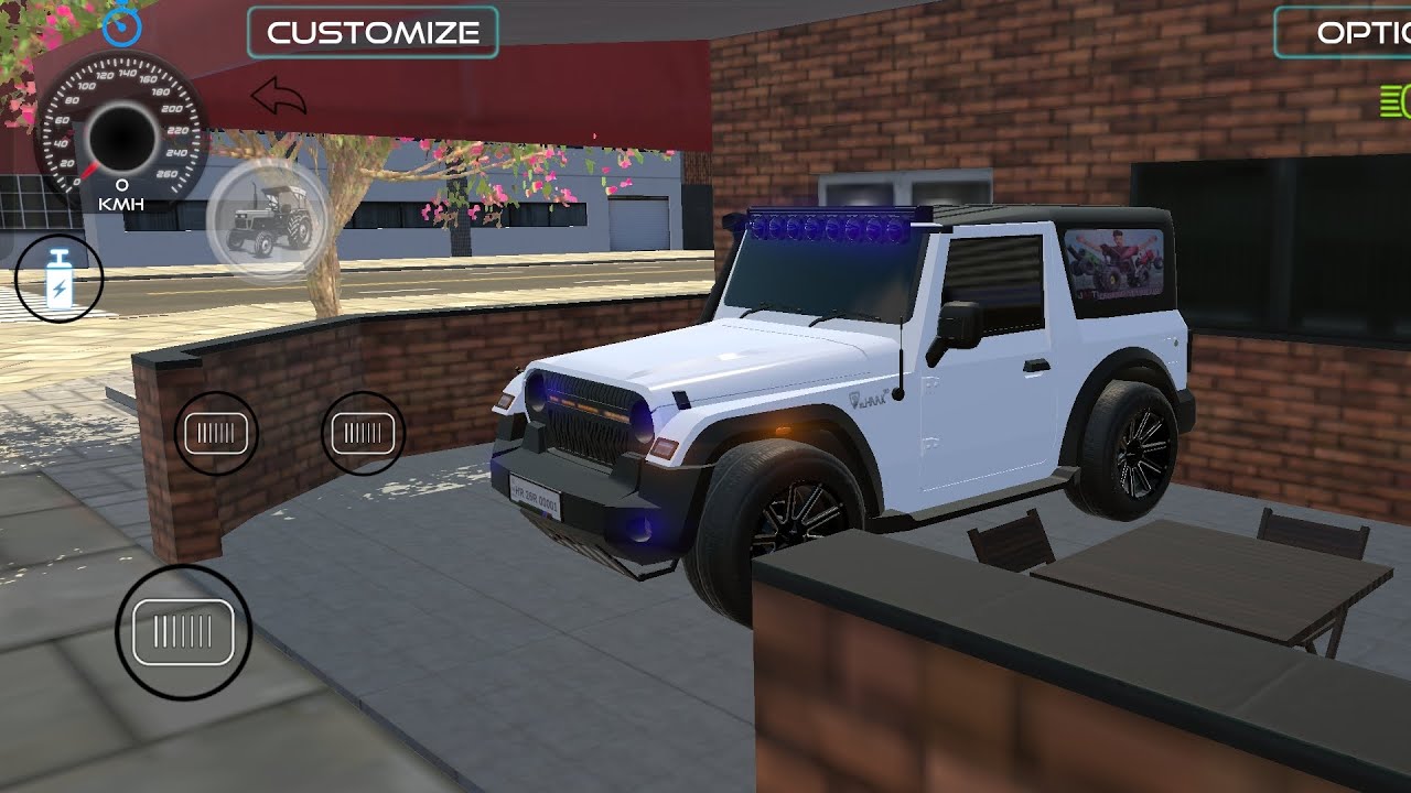 modified Thar4x4 #indianvehiclesimulator3d #vairalshorts #thar4x4 #trendinggames #vairalsong 