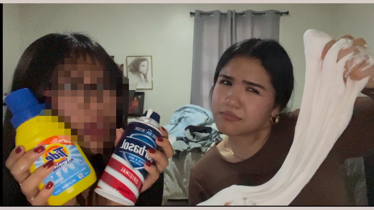 Making slime   *gone wrong*    + special guest 