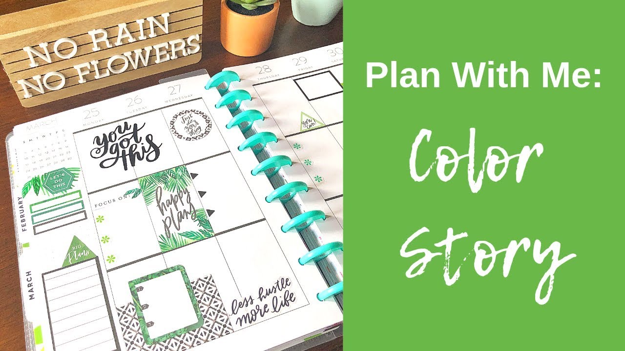 CLASSIC | Plan With Me | Color Story