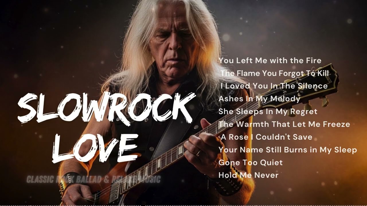 Golden Era Slow Rock & Classic Rock Ballad Hits 🌙 Emotional Love Anthems