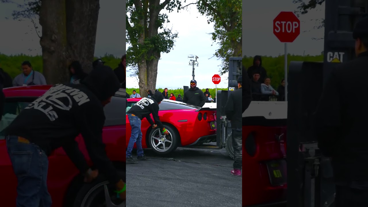 They Used a Forklift to Tow a C6 Corvette 😳 | Colusa Casino Track Takeover hosted by SacSpeedShop 🏁