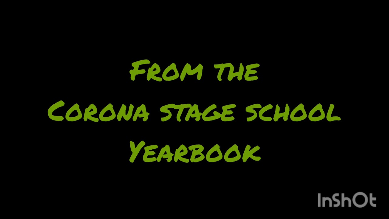 Pink Windmill Kids in the Corona Stage School Yearbook 1982/83
