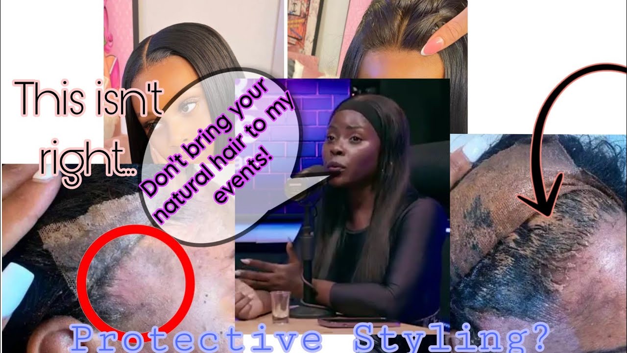 "Do NOT Bring Your Natural Hair to my Events!"| Black Women & The Toxic Wig Culture.