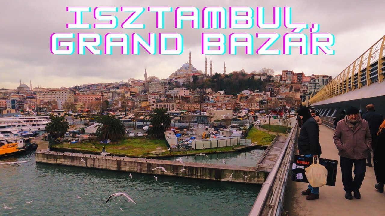 Isztambul legnagyobb fedett bazárja 🇹🇷