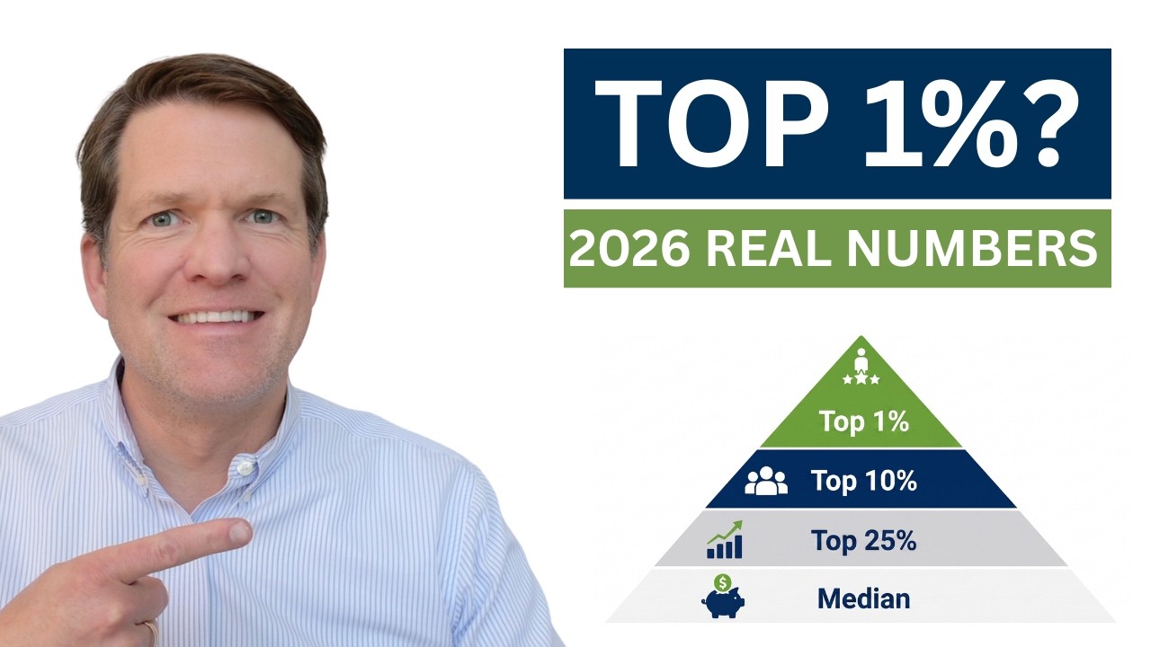 How Much Net Worth Do You Need to Retire in the Top 1%? (2026 Real Numbers)