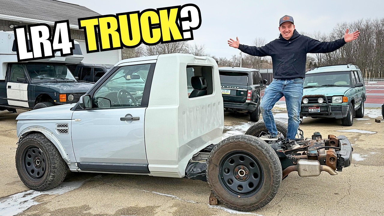 We Are Building the LR4 Pickup Truck LAND ROVER Should Have