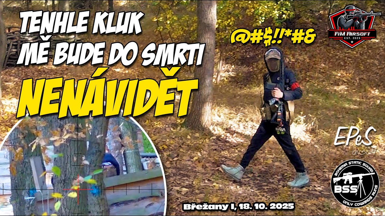 #109 AirSoft: Tenhle kluk mě bude nenávidět do smrti - Gameplay 18. 10. 2025