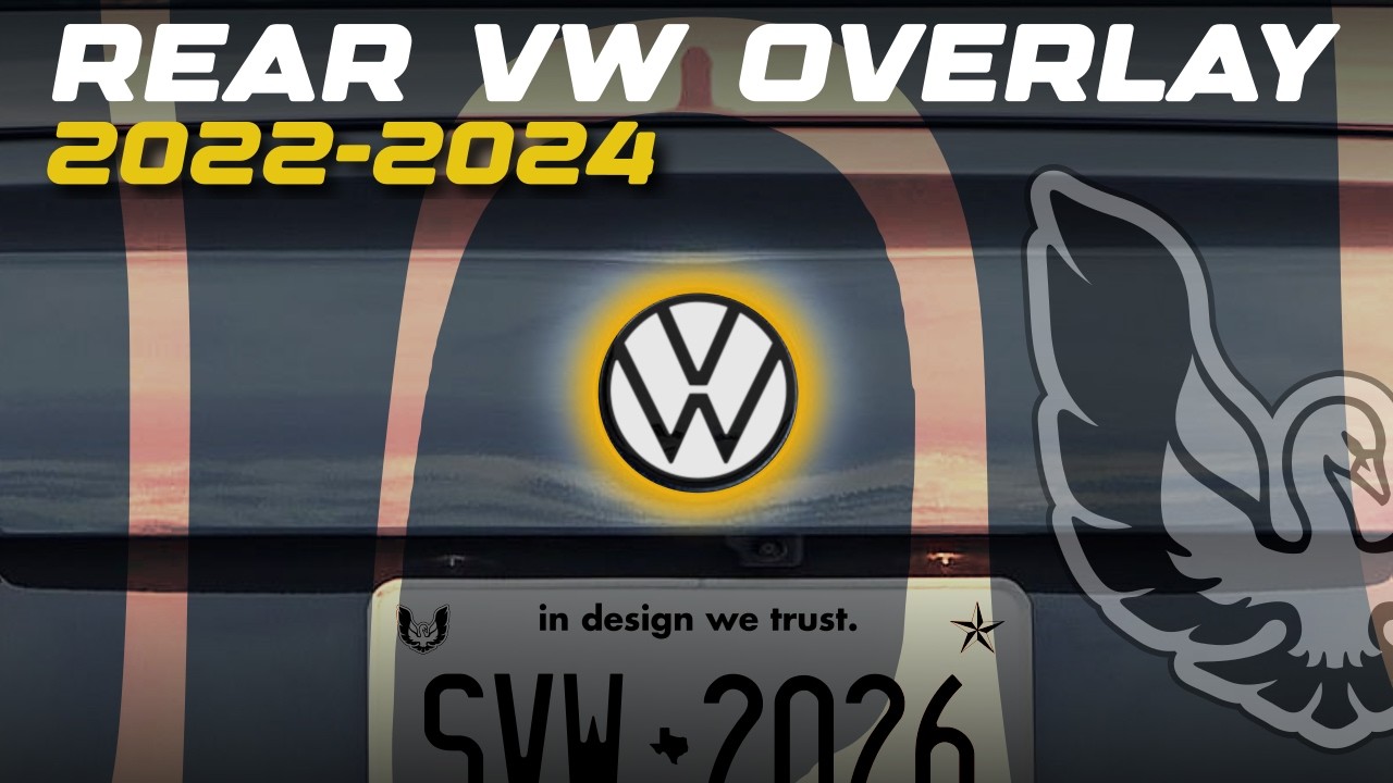 Rear VW Badge Overlay Installation Tutorial