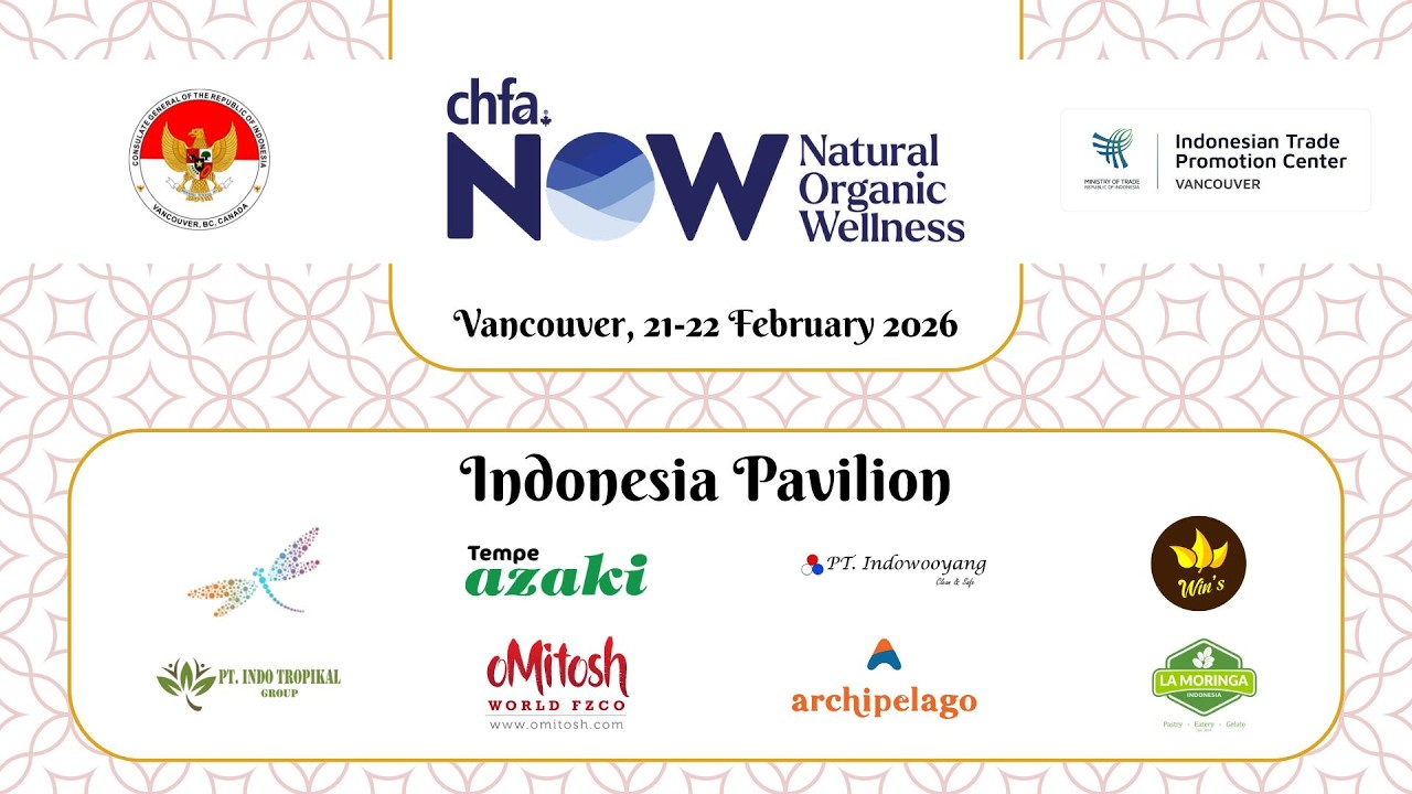 Indonesia Pavilion at CHFA NOW Vancouver 2026