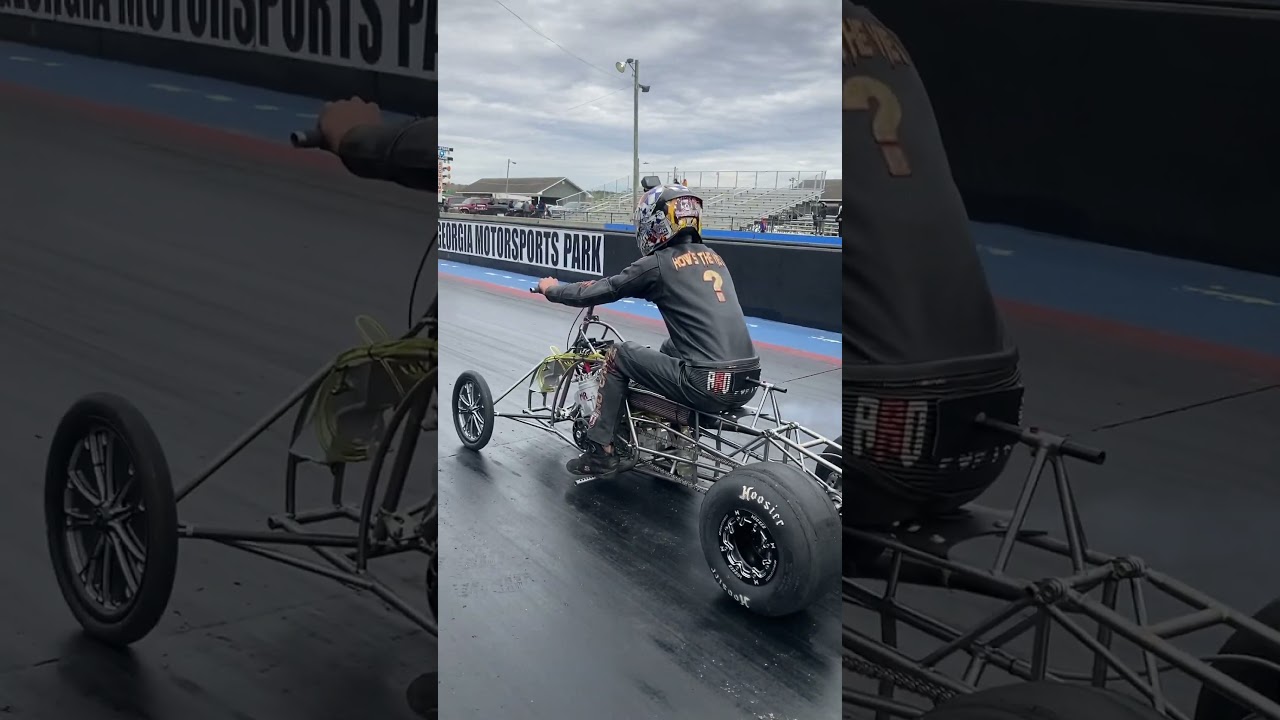 Yamaha Banshee goes 4.71 @138.38mph 🏁New World Record 🏁 #banshee #viral #fast #shorts #atv
