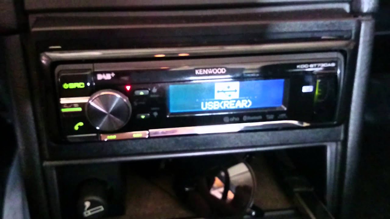 Kenwood KDC-BT73DAB USB loading speed with old 8GB no-name USB stick