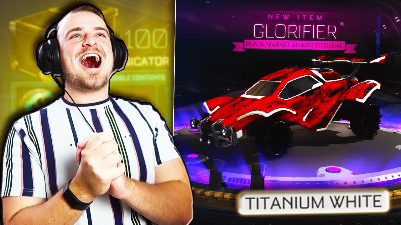 I opened 100 NEW VINDICATOR crates in Rocket League and the luck was absolutely UNREAL [+ TRADE UPS]