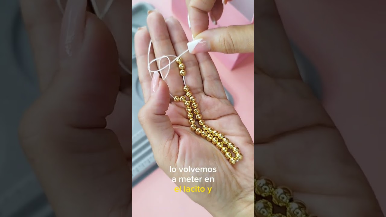C&oacute;mo hacer nudo para pulsera el&aacute;stica