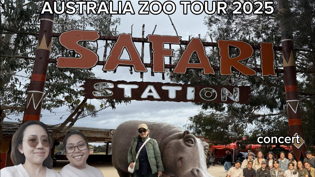 🇦🇺🇵🇭VLOG 38: FIRST TIME NI MAMA SA ZOO SA AUSTRALIA + TJ Monterde concert🤍 || Lizettedaily 
