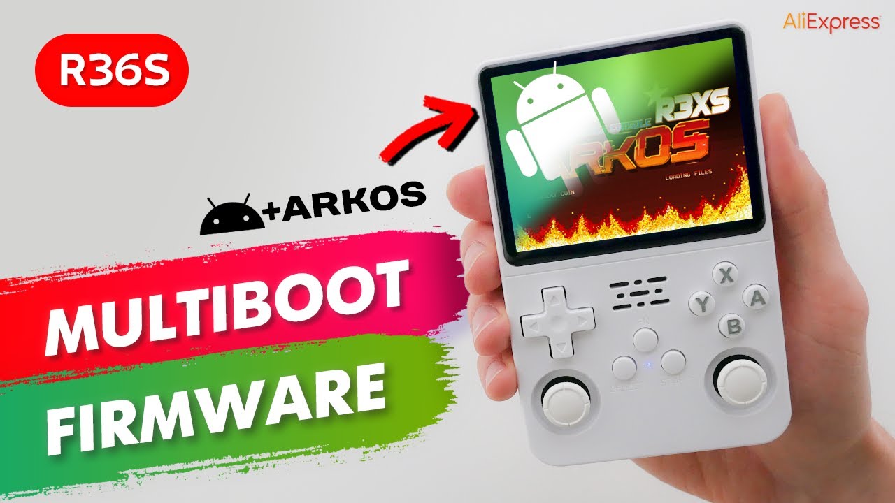 Руководство по мультизагрузке R36S: УСТАНОВКА ARKOS + LINEAGEOS (ANDROID) НА ОДНУ КОНСОЛЬ!