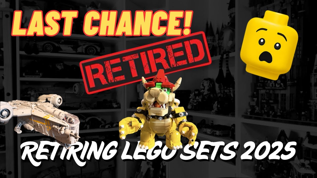 Top 10 LEGO Sets Retiring Soon (2025) – Don’t Miss These Before They’re Gone!