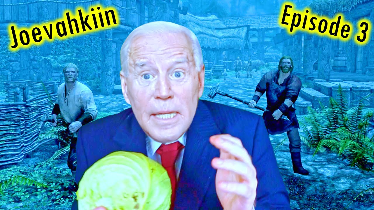 Joe Biden Steals Food in Skyrim