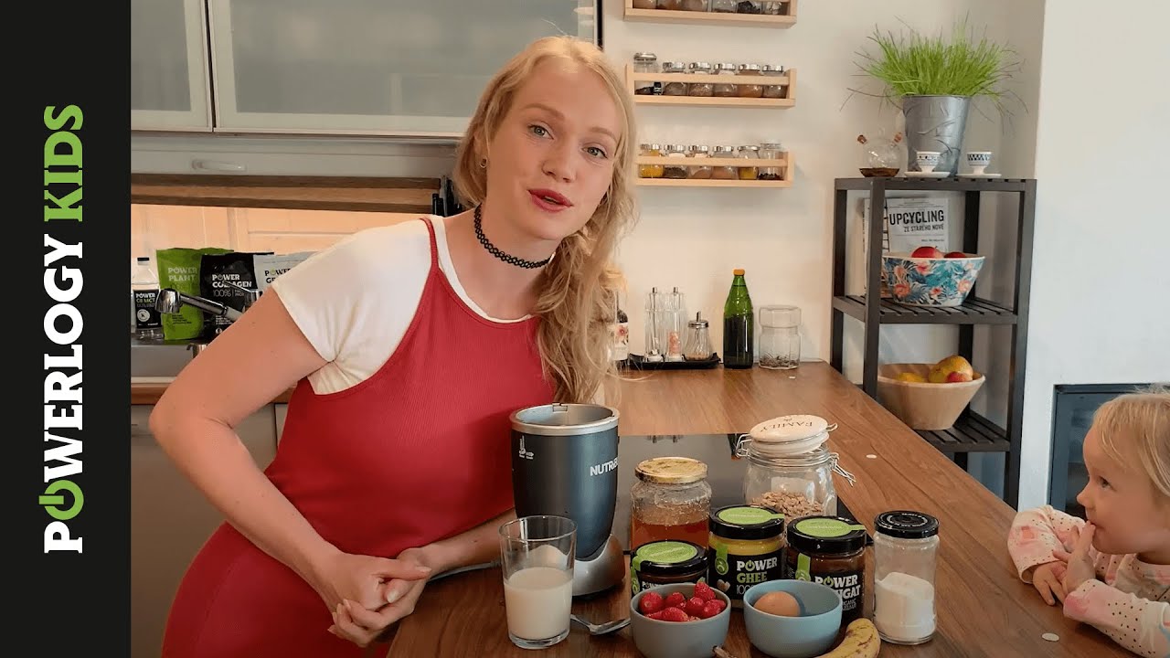 Banánové lievance s nugátom 🥞 | Powerlogy Kids | Dominika Morávková