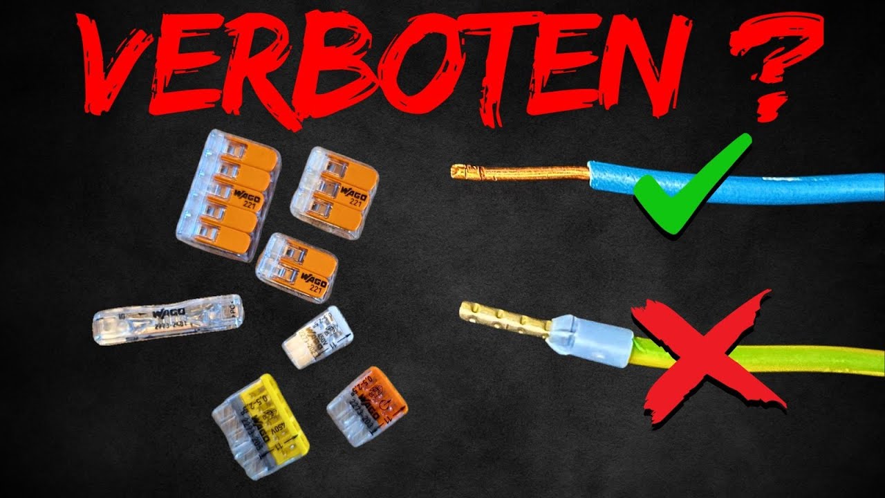 Hättest du das gewusst ? WAGO-Klemmen mit Aderendhülsen 🤔 Freunde des Stroms ⚡ INFO 💡