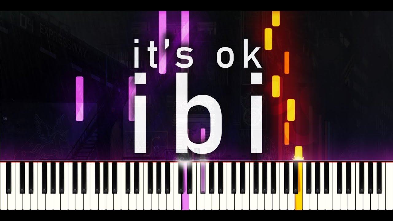 it's ok - ibi Minimal Piano (Synthesia)