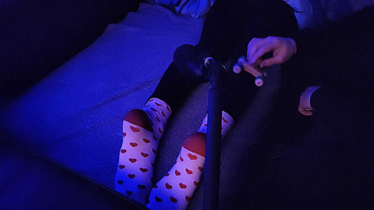 ASMR Soft Leg Roller Massage | Gentle Tapping | No Talking