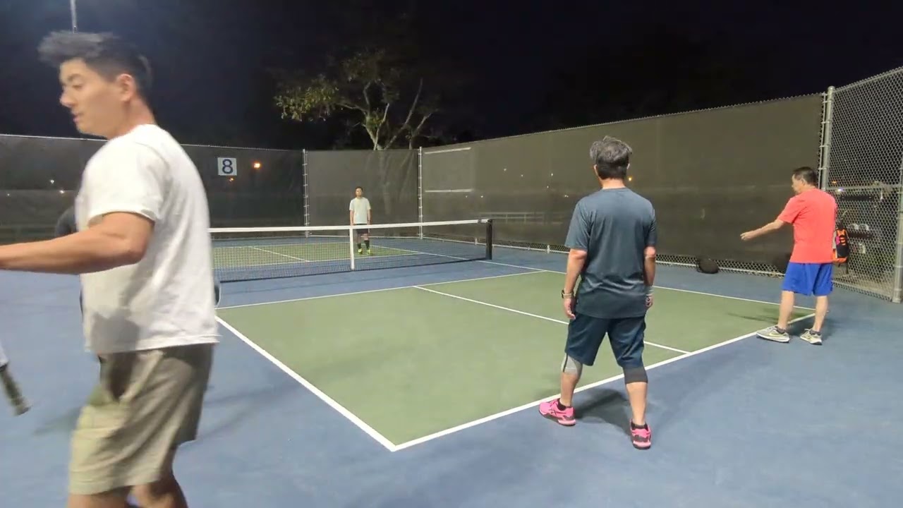 Eric, Ping vs Michael, Peter 3.8.26 #pickleball at Mountain View Park, Eastvale, CA