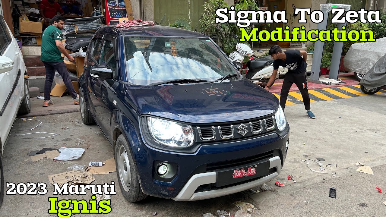 Maruti Ignis Sigma Modification ❤️ Nexa Ignis Base to Top Model Modification ❤️ Modified Ignis