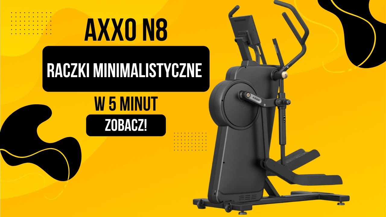 Wymiana rączek w orbitreku AXXO N8 – jak zaoszczędzić miejsce dzięki rączkom minimalistycznym!
