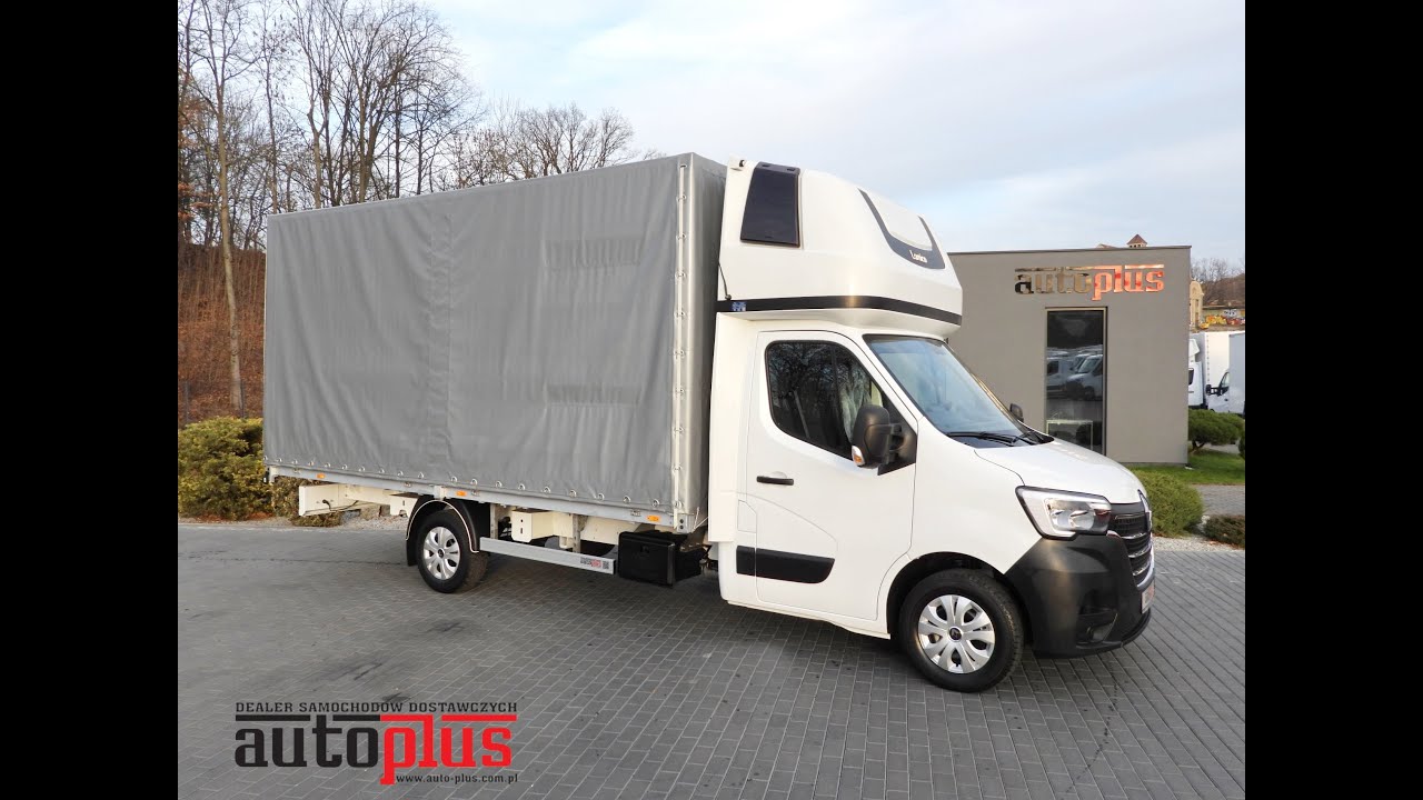 RENAULT MASTER PLANDEKA 10 PALET WEBASTO TEMPOMAT 290919 AUTO-PLUS.COM.PL TEL. +48 607 888 556