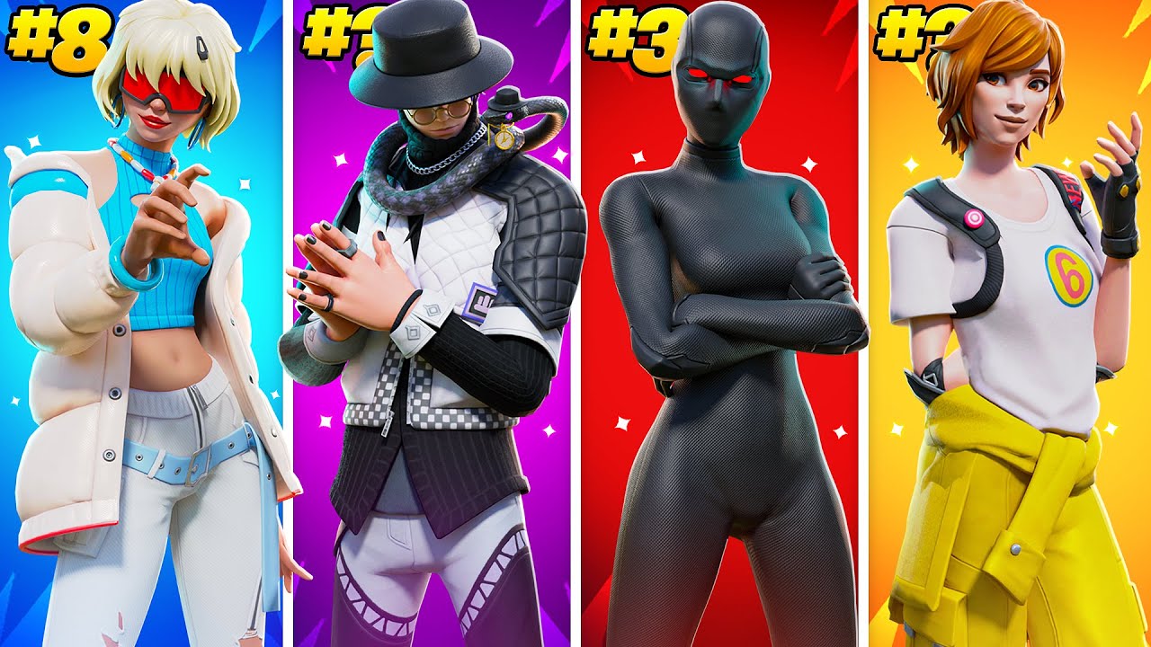 30 TRYHARD Skins You NEED TO BUY In Fortnite