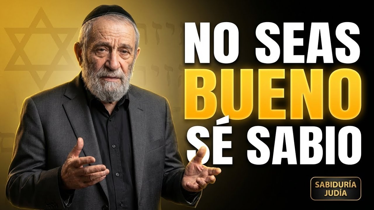 DEJA De Ser BUENO Y Empieza A Ser INTELIGENTE — Sabiduría Judía Que Cambia Todo