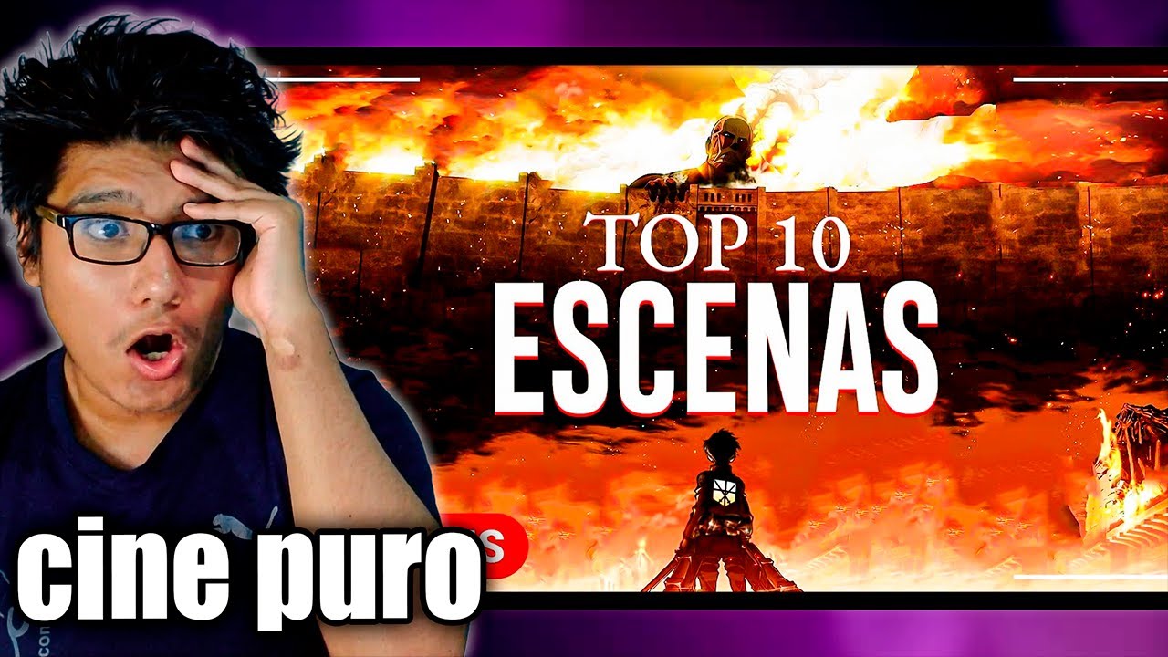 EL TOP MÁS BASADO!! | ATTACK ON TITAN TOP 10 MEJORES ESCENAS REACCIÓN