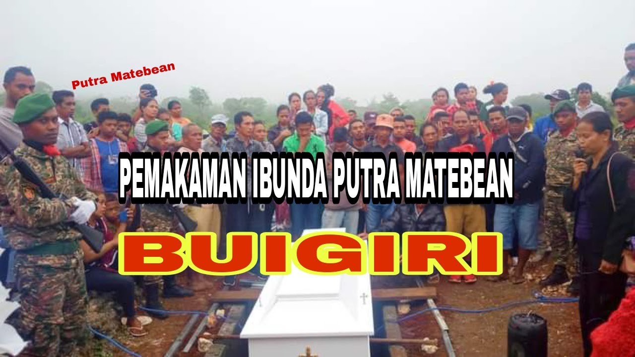 PEMAKAMAN IBUNDA PUTRA MATEBEAN 