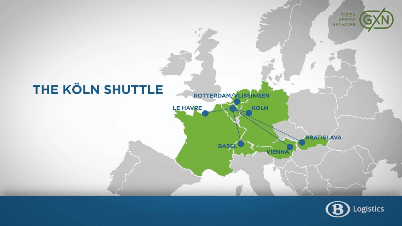 B Logistics Green Xpress Network Overview