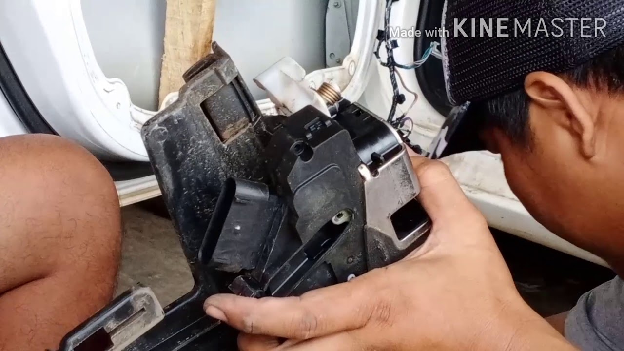 Ganti door lock,Ford fiesta