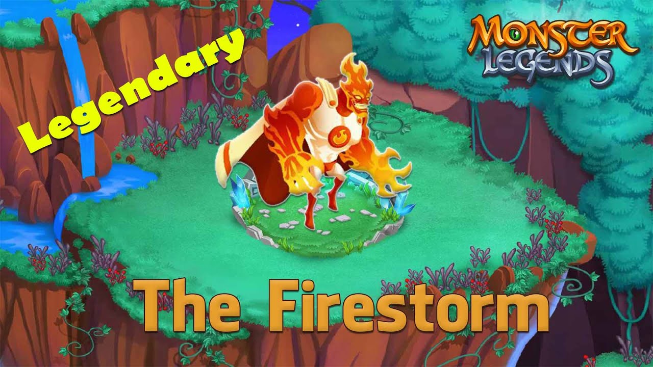 Monster Legends - How To Get The Firestorm (Legendary) + Combat